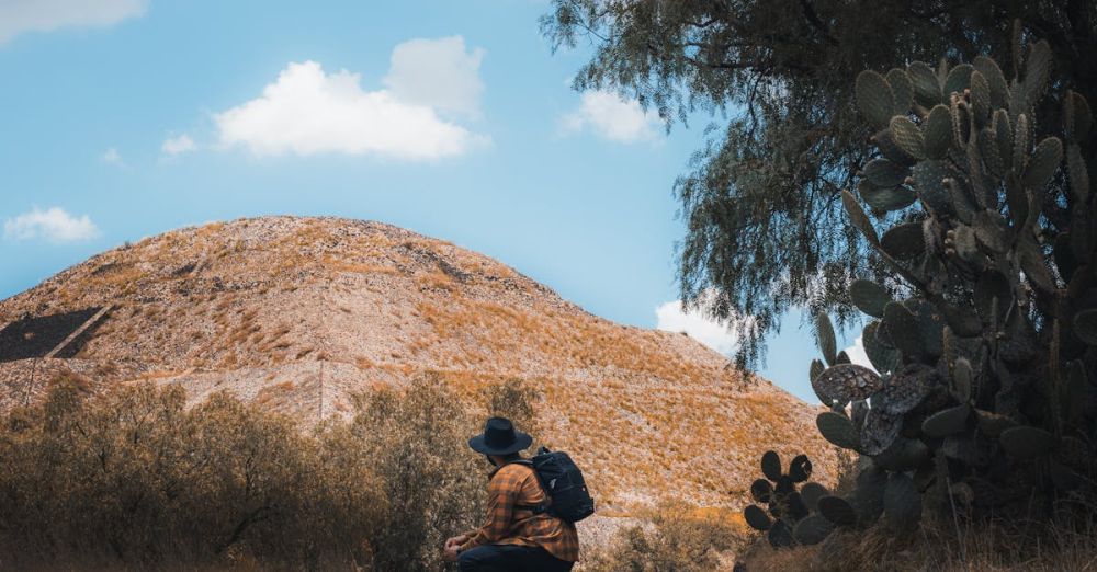 Teotihuacan - paisaje
