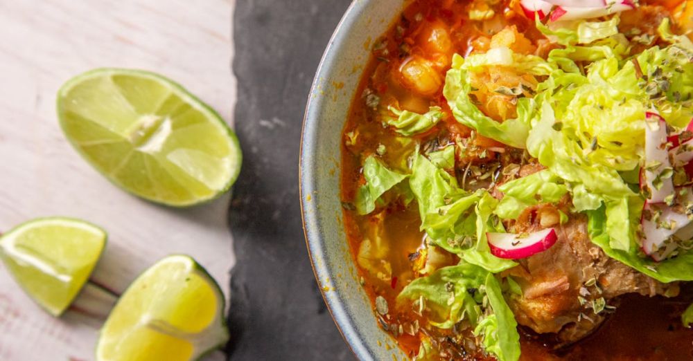 Pozole - Pozole Soup in a Bowl