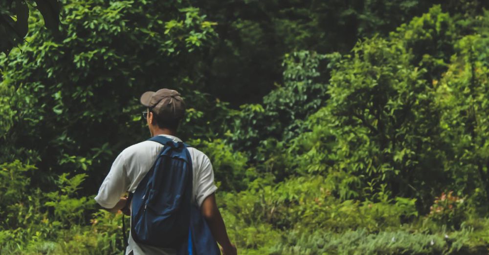 Walking Routes - Man Walking on Trail
