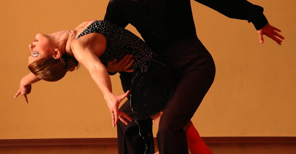 Salsa Dance - Man and Woman Dancing