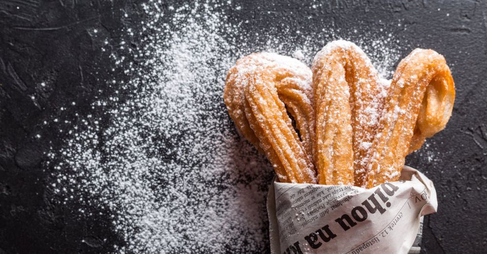 Churros - Churros With Powdered Sugar